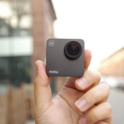 [カメラ] GoProのほぼ半額で性能は上？！クラウドファンディングで話題のカメラ「Mokacam Alpha S」に出資してみた